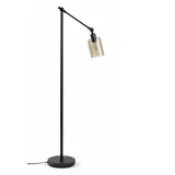 Adjustable Swing Arm Floor Lamp, 55.75", Bronze Finish, Reading Light - Thumbnail 2