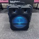 All-in-One Karaoke Solution – 12” Bluetooth Speaker with Mic & Adjustable Stand - Thumbnail 2