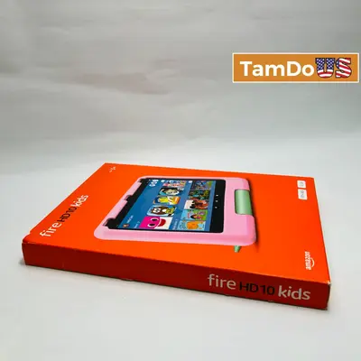 Kindle Fire HD 10 Kids tablet (newest model) ages 3-7 | Bright 10.1" HD | 32GB at Tablet & eBook Reader Accs in excellent condition