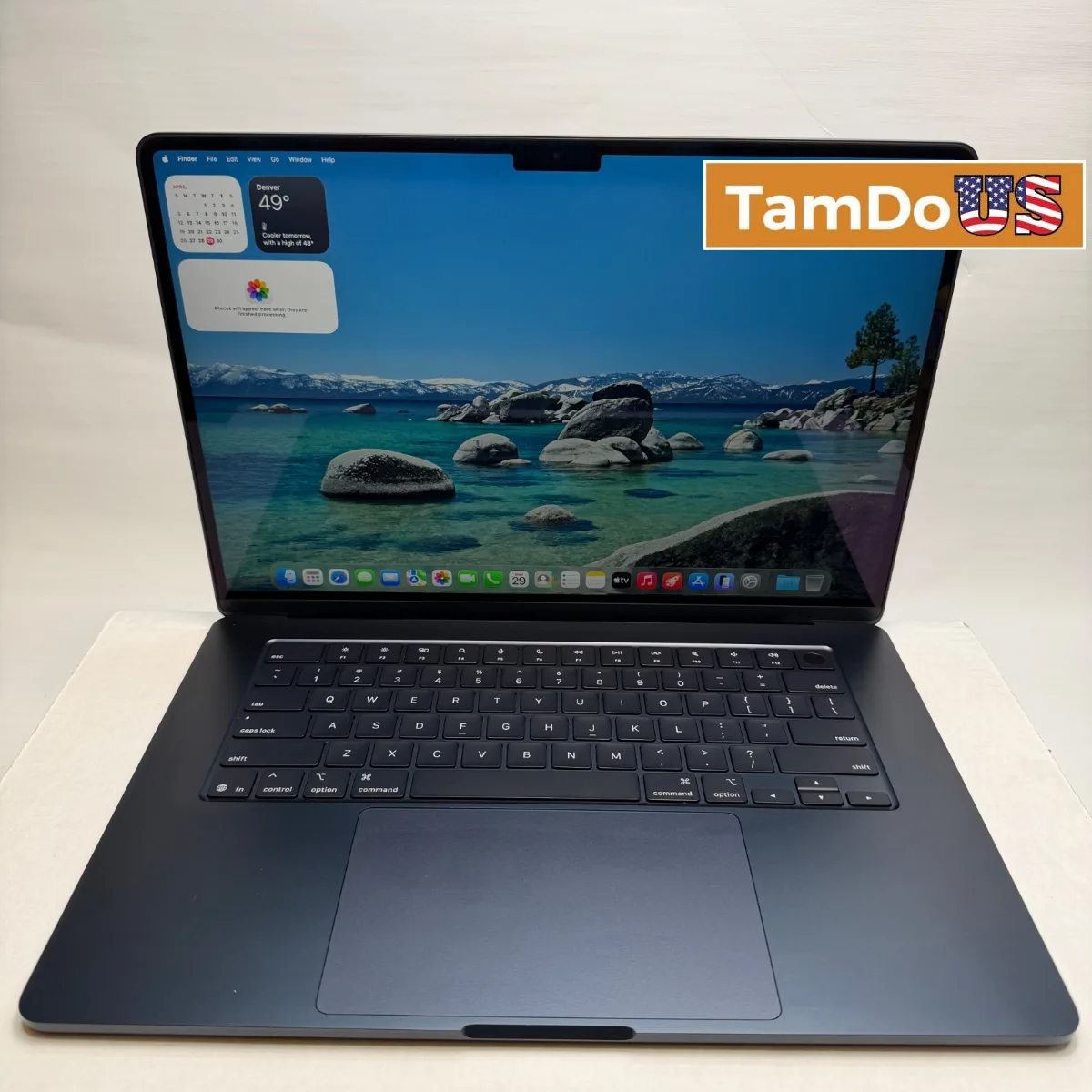 MacBook Air (15-inch, Apple M4, 2025) 10-C GPU, 16GB, 256GB SSD, Midnight - Photo 1 - Real photo at TamDoUS Salt Lake City