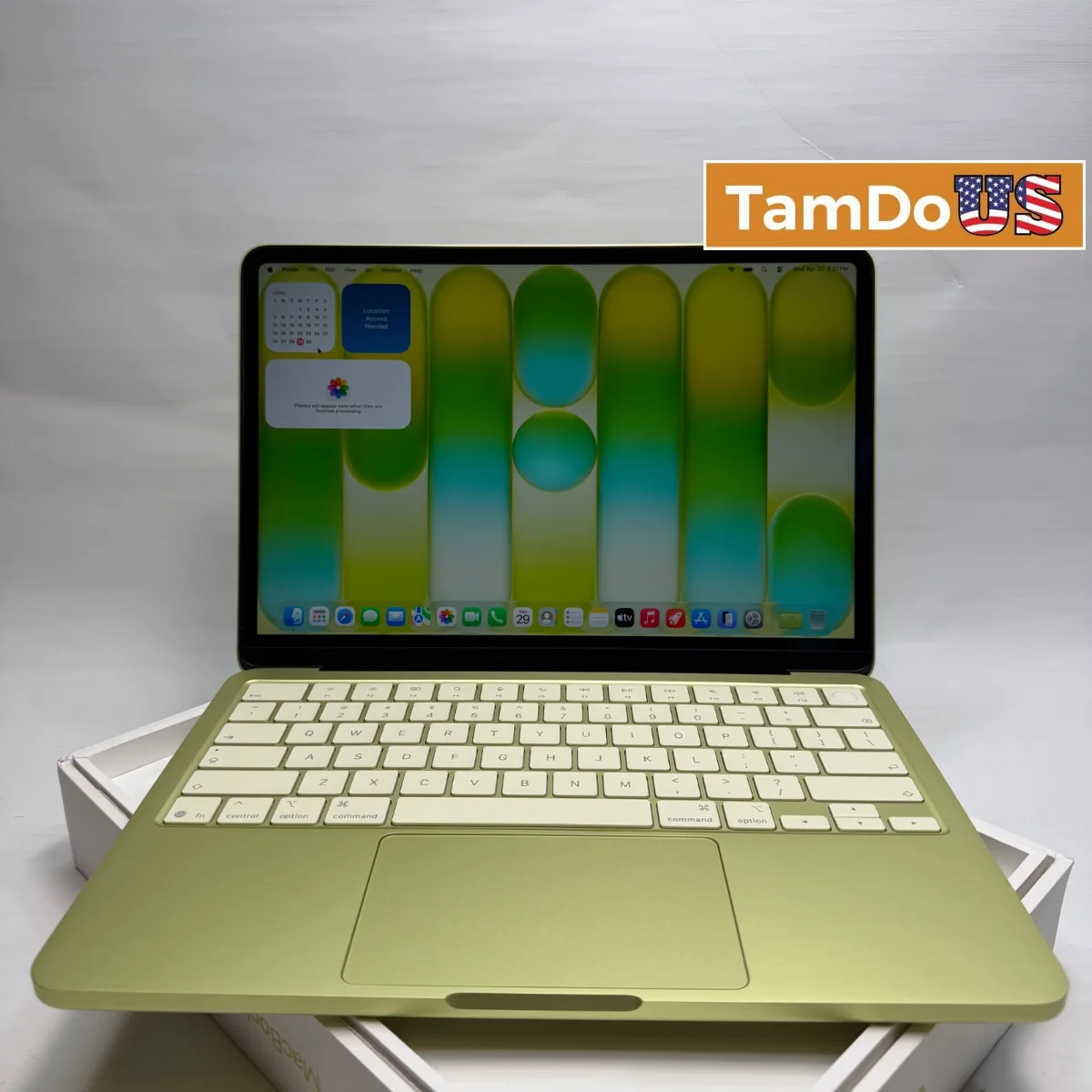Macbook Neo (13-inch, A18 Pro) 5-Core GPU, 8GB, 512GB SSD, Citrus - Photo 1 - Real photo at TamDoUS Salt Lake City