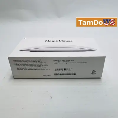 Apple Magic Mouse, White, USB-C Chargeable, Model A3204 at Keyboards, Mice & Pointers in excellent condition