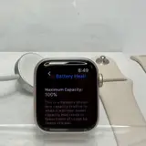 Apple Watch SE 3 (GPS + Cellular) 40mm Starlight AL Case Sport Band - Thumbnail 8