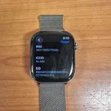 Apple Watch Series 10 (46mm, Cellular) Titanium Case Milanese Loop - Thumbnail 7