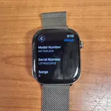 Apple Watch Series 10 (46mm, Cellular) Titanium Case Milanese Loop - Thumbnail 3