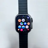 Apple Watch Ultra 3 (GPS+Cellular) 49mm Titanium Case with Black Ocean Band - Thumbnail 2