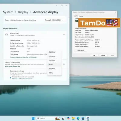ASUS 23.8” 1080P Gaming Monitor (VG246H) - Full HD, IPS, 75Hz, 1ms, FreeSync at Monitors, Projectors & Accs in new_open_box condition