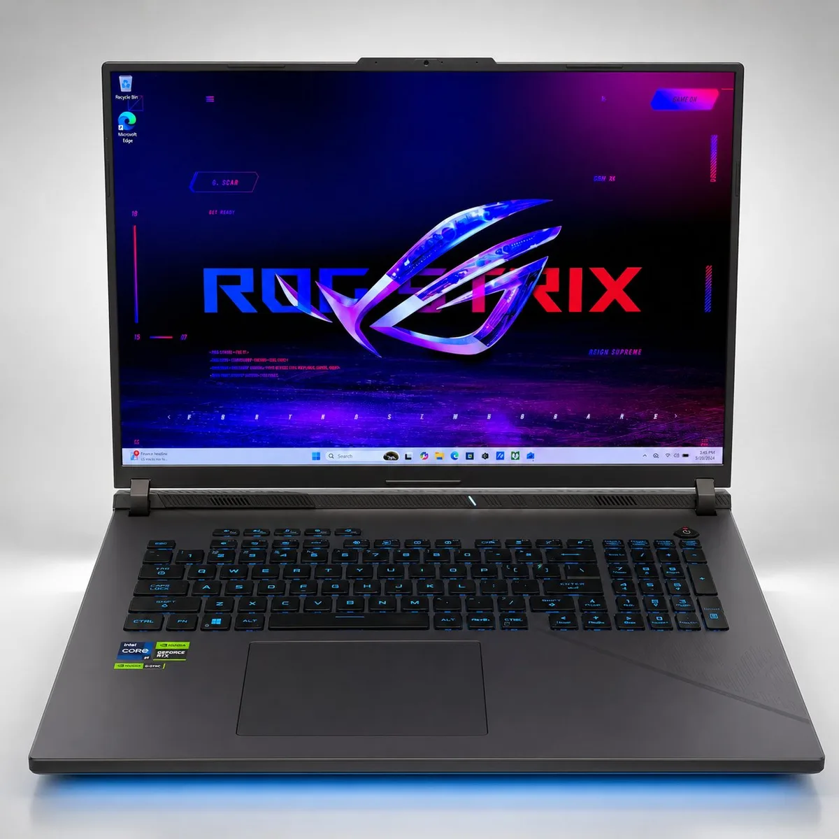 ASUS ROG Strix G18 18" 2K 240Hz Gaming Laptop, i9-14900HX, 64GB, 2TB, RTX 4080 - Photo 1 - Real photo at TamDoUS Salt Lake City