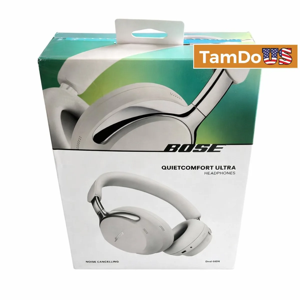 Bose QuietComfort Ultra Headphones (2nd Gen) Wireless Noise Cancelling - White - Photo 1 - Real photo at TamDoUS Salt Lake City