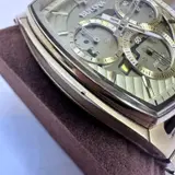 Bulova $1395 Curv 97A160 Men's Chronograph Watch Gold-Tone Curved Sapphire 42mm - Thumbnail 5
