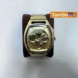 Bulova $1395 Curv 97A160 Men's Chronograph Watch Gold-Tone Curved Sapphire 42mm - Thumbnail 1