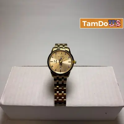Bulova $429 Men's Watch C935467 Sutton Classic Champagne Dial Diamonds 40mm at Watches, Parts & Accessories in excellent condition