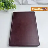 Burton Goods Luxury Leather Slim Case for MacBook Air 15 Inch Protective Cover - Thumbnail 1