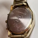Caravelle By Bulova $399 Women's Watch 44L238 Quartz Chronograph Gold Steel 36mm - Thumbnail 7