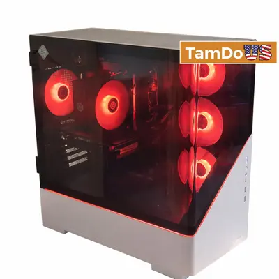 CyberPowerPC Gaming Desktop, Ryzen 7 8700F, 16GB DDR5, 1TB, RX 7600 8GB at Desktops & All-in-Ones in excellent condition