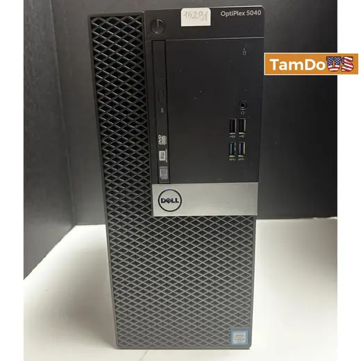 Dell OptiPlex 5040 Desktop, i7-6700, 8GB RAM, 256GB SSD, Windows 10 Pro at TamDoUS Taylorsville