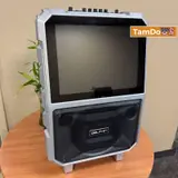Dolphin KB-85R Portable Karaoke Machine | 14" Tablet, Voice Modulation, HDMI, Rechargeable, 8" 100W - Thumbnail 7