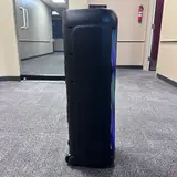 Dolphin Portable Bluetooth Party Speaker w/ LED Lights & Wired Microphone - Thumbnail 5