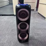 Dolphin Portable Bluetooth Party Speaker w/ LED Lights & Wired Microphone - Thumbnail 8