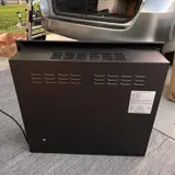 EdenDirect 30.51-in W Black Wall-Mount LED Fireplace - Thumbnail 6