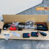 Electric Lithium Battery Lawn Trimmer Garden Lawn Mower Cordless Strimmer - Thumbnail 5