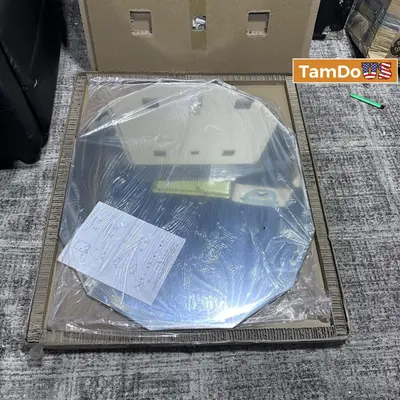 ELLO&ALLO 30 in. W x 36 in. L Single Beveled Edge Bath Wall Vanity Mirror at Bathroom Fixtures in new_open_box condition