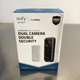 eufy Dual Camera Smart Video Doorbell + Chime 2K HDR Security Cam work w/ Alexa - Thumbnail 2