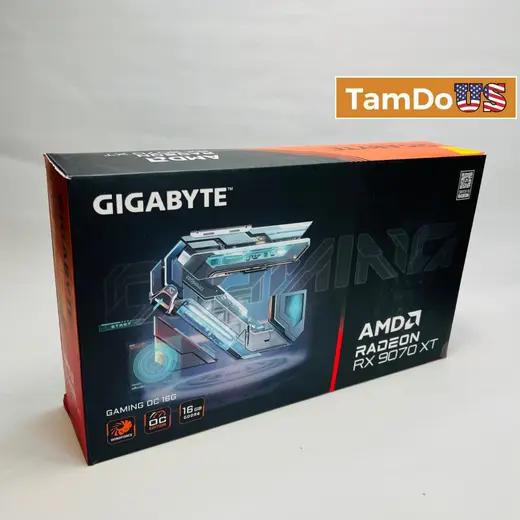 Gigabyte Radeon RX 9070 XT Gaming OC 16GB GDDR6 256-bit Graphics Card at TamDoUS Taylorsville