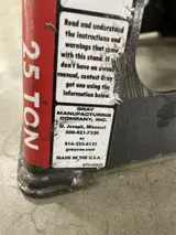 Gray 25 Ton Vehicle Support Jack Stand (12-20") - Thumbnail 7