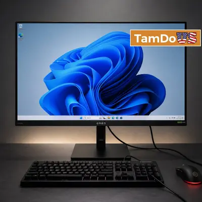 HP OMEN 32 OLED Gaming Monitor - 4K UHD 3840x2160, 240Hz, 0.03ms, HDR at Monitors, Projectors & Accs in good condition