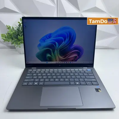 HP - OmniBook X Copilot+ PC 14" 2.2K Touch Laptop, Snapdragon X Elite, 16GB, 1TB at Laptops & Netbooks in excellent condition