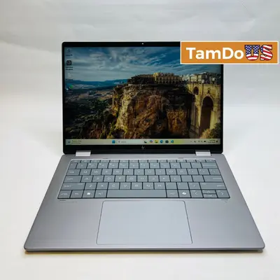 HP OmniBook X Flip 2-in-1 14" 2K, Ryzen AI 5 340, 16GB, 512GB *Pls READ* at Laptops & Netbooks in good condition