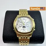 Invicta Objet D Art 37883 Men's 42mm Gold Auto Skeleton Watch Silver Dial - Thumbnail 1