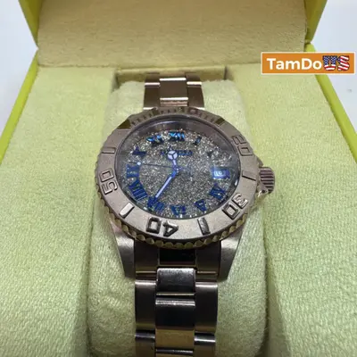 Invicta $265 Angel Swiss Ronda 505 Caliber Women's Watch 34mm, Rose Gold (33361) at Watches, Parts & Accessories in excellent condition