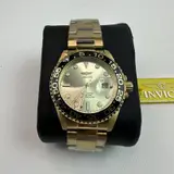 Invicta $395 Pro Diver 36544 Women's Watch 38mm Gold Dial Steel Quartz 200M WR - Thumbnail 2