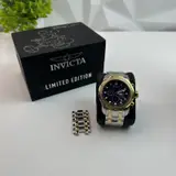 Invicta $999 Pro Diver 0.76 Carat Diamond Men's Watch, 48mm, Steel, Gold (37988) - Thumbnail 4