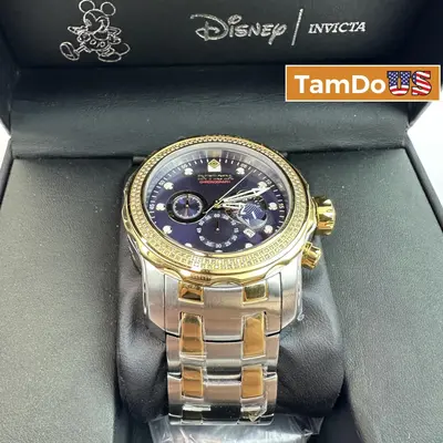 Invicta $999 Pro Diver 0.76 Carat Diamond Men's Watch, 48mm, Steel, Gold (37988) at Watches, Parts & Accessories in excellent condition