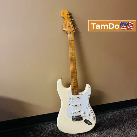 Fender Jimi Hendrix Stratocaster - Olympic White - Maple Fingerboard at TamDoUS Taylorsville