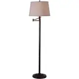 Kenroy Home 32215CBZ Floor Lamp 59" Height Classic Bronze Finish Living Room - Thumbnail 2