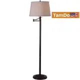 Kenroy Home 32215CBZ Floor Lamp 59" Height Classic Bronze Finish Living Room - Thumbnail 1