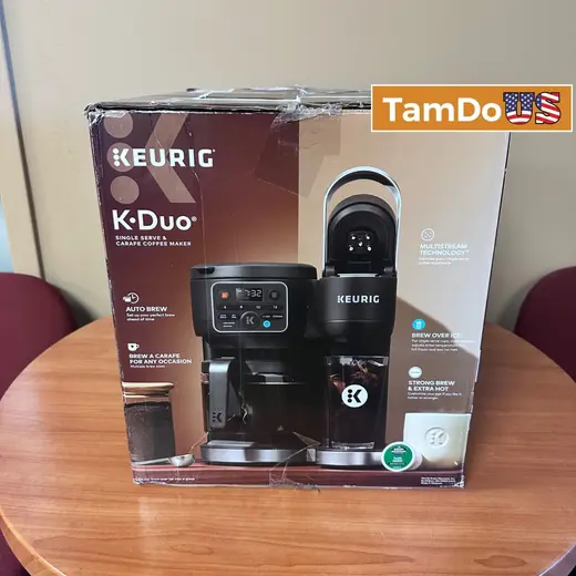Keurig K-Duo Coffee Maker Single Serve & 12-Cup Carafe MultiStream Black at TamDoUS Taylorsville