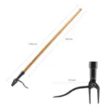 ECO Gardener Stand Up Garden Root Remover Tool, 4-Claw Steel Head, 4 Pack - Thumbnail 4