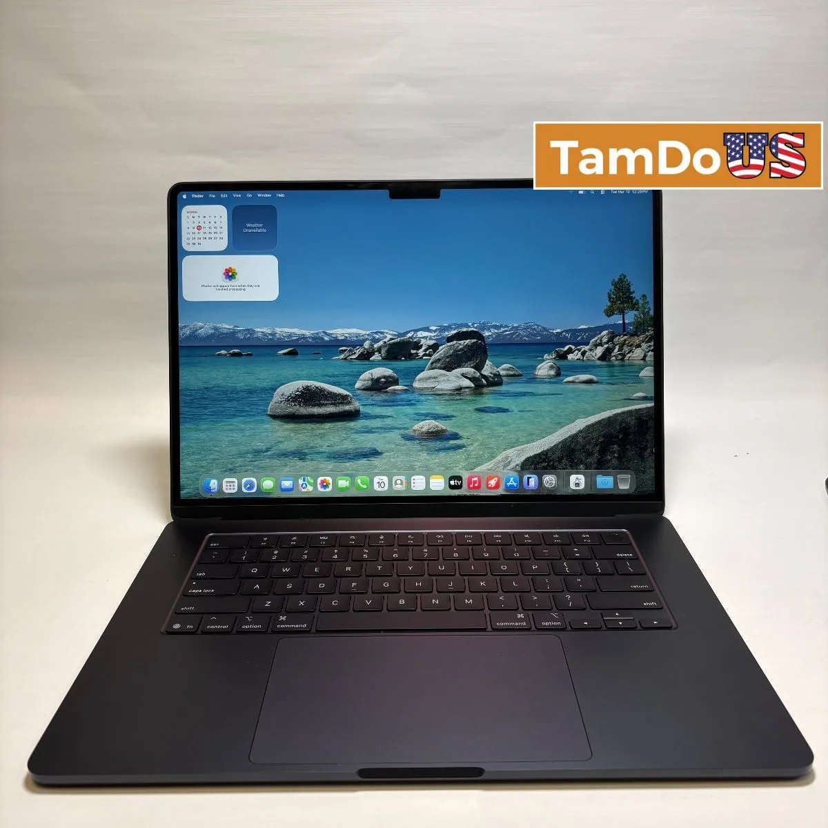 MacBook Air (15-inch, M4, 2025) 10-Core GPU, 16GB, 256GB SSD, Midnight - Photo 1 - Real photo at TamDoUS Salt Lake City