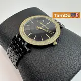 Michael Kors $250 Darci MK3322 Women's Watch 39mm Black Dial Glitz Steel Quartz - Thumbnail 1