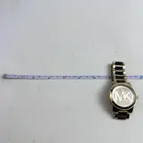 Michael Kors $310 MK5864 Women’s Gold-Tone Crystal Logo Watch 45mm - Thumbnail 4