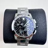 Movado $2495 Vizio Chronograph Men’s Watch, 45mm Carbon Fiber Dial - Thumbnail 2
