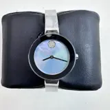 Movado $495 Bold Bangle Women’s Swiss Quartz Watch, Stainless Steel 28 mm - Thumbnail 2