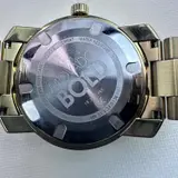 MOVADO $795 BIG GOLD STAINLESS STEEL BOLD SWISS MUSEUM DOT WATCH - Thumbnail 8