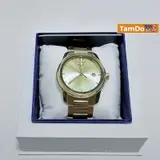 Movado Men's Bold Verso Swiss Quartz Watch, Stainless Steel, Yellow Gold 42mm - Thumbnail 8