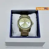 Movado Men's Bold Verso Swiss Quartz Watch, Stainless Steel, Yellow Gold 42mm - Thumbnail 1